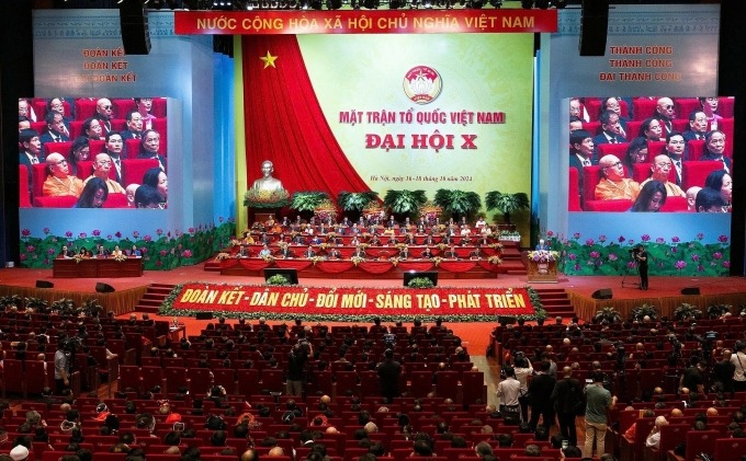 Đại hội đại biểu Mặt trận Tổ quốc Việt Nam, tháng 10/2024. Ảnh: Quang Vinh