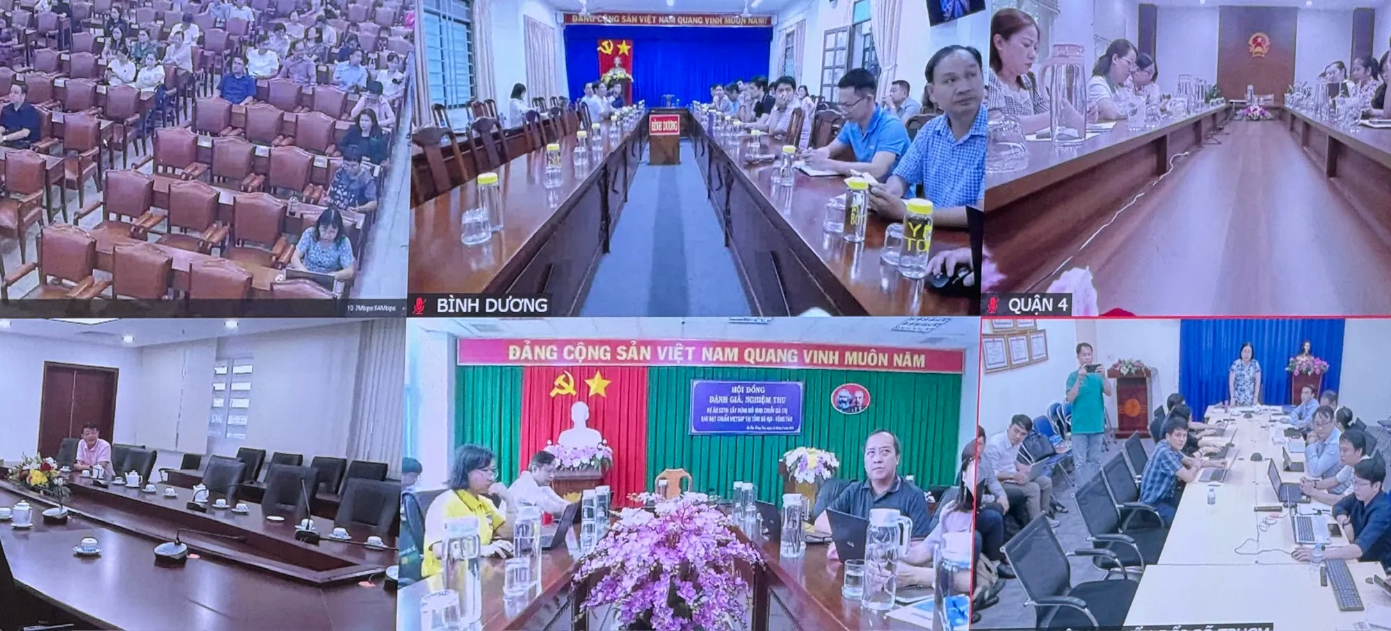Trung tâm chuyển đổi số TP.HCM tập huấn phần mềm dùng chung cho cán bộ TP.HCM, Bình Dương, Bà Rịa - Vũng Tàu. Ảnh: MINH KHUÊ