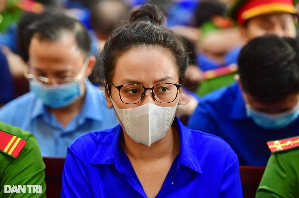 Bị cáo Trương Huệ Vân (Ảnh: Hải Long).