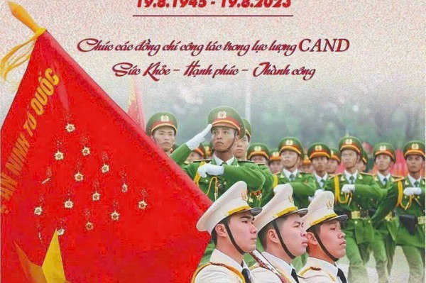 CÔNG TY LUẬT VIÊN AN CHÀO MỪNG KỶ NIỆM 78 NĂM CÁCH MẠNG THÁNG TÁM VÀ NGÀY TRUYỀN THỐNG LỰC LƯỢNG CAND (1945-2023)