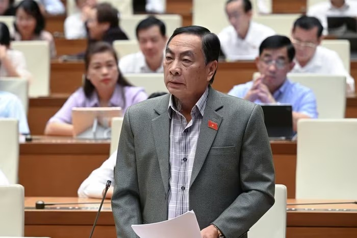 Đại biểu Phạm Văn Hòa (Đoàn Đồng Tháp). Ảnh: Media Quốc hội